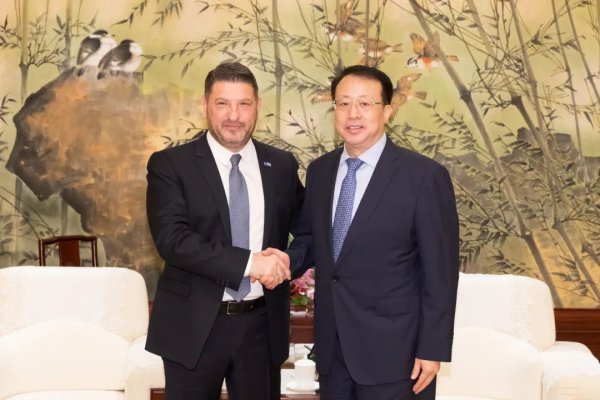 求股票配资 上海市市长龚正会见希腊阿提卡省省长尼科斯·哈尔扎利亚斯